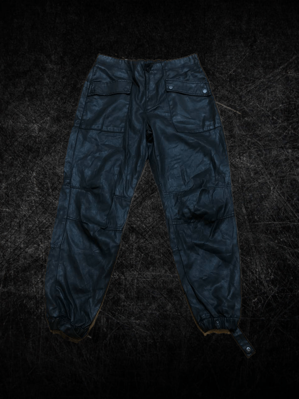 Allsaints All Saints Women's Blend Trouser Black Pants CARGO Size 28" / US 6 / IT 42 - 1 Thumbnail