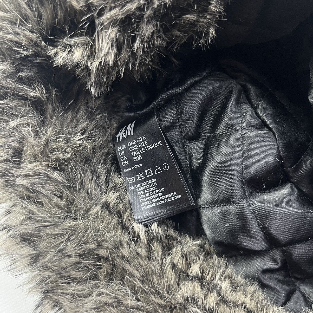 Hysteric Glamour Y2K Faux Fur Ushanka Vintage Fuzzy Warm Trapper Hat Size ONE SIZE - 6 Thumbnail