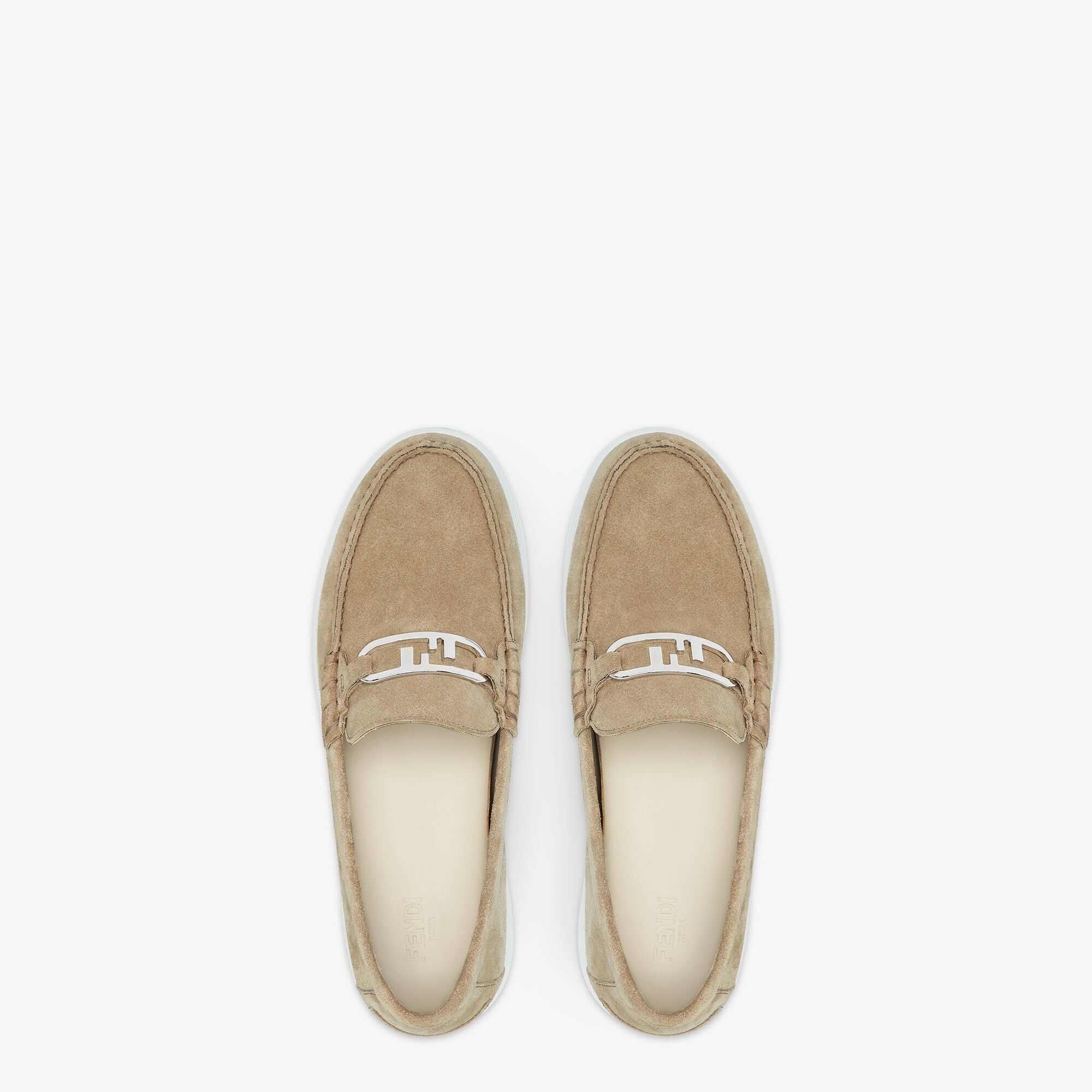 o1s1wg110226 Lock Loafers in Beige