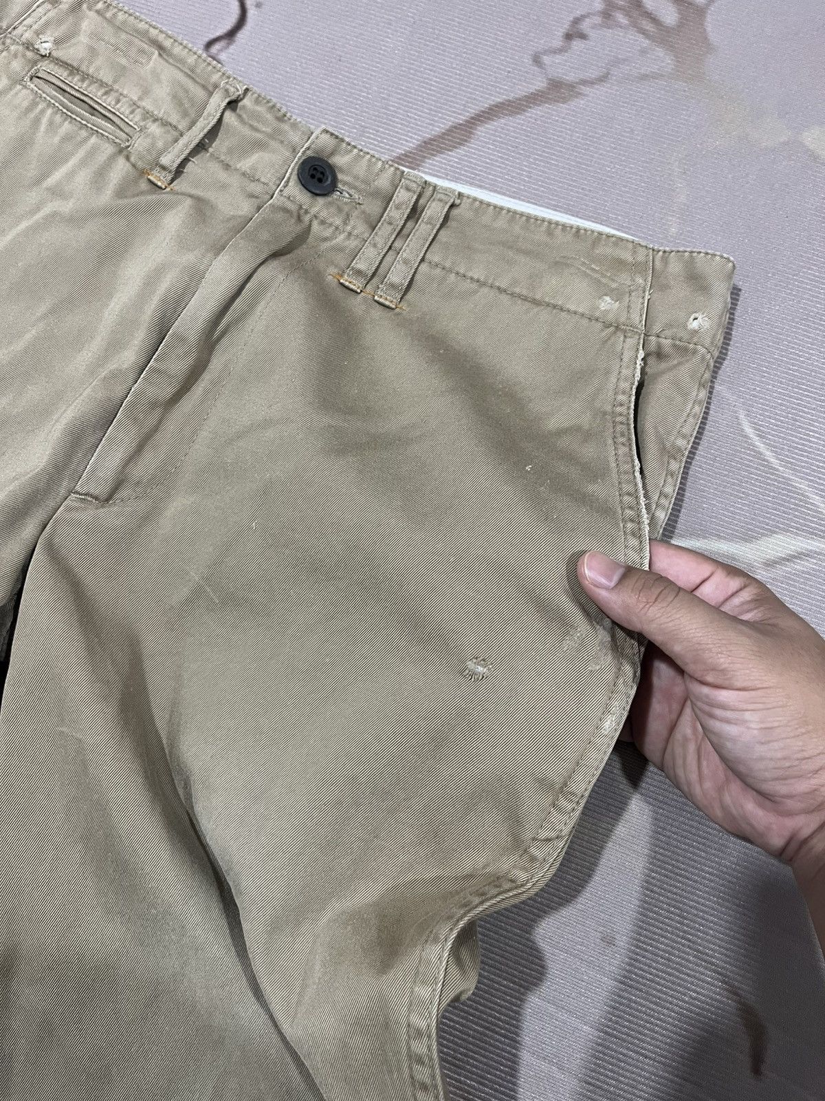 Chimala Chimala Japan Chino Chinch Back 50s Workwear Distress Size US 30 / EU 46 - 4 Thumbnail