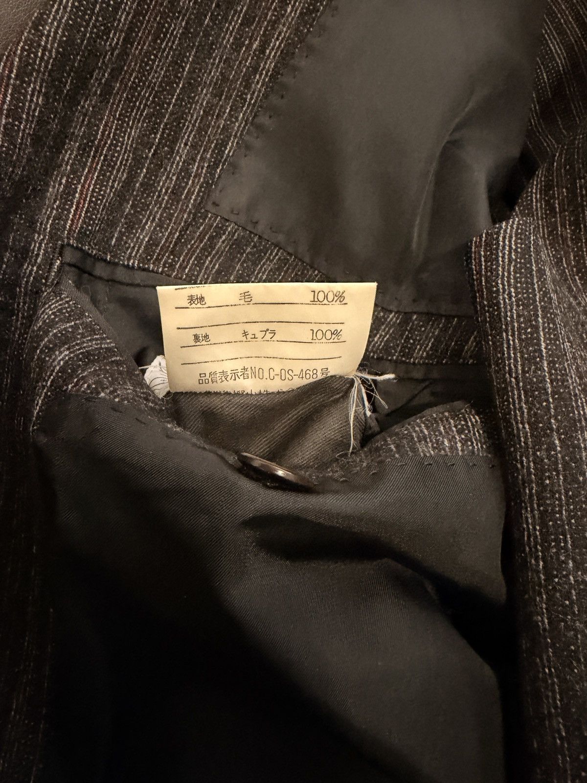 Yves Saint Laurent Yves Saint Laurent Three-Piece Suit Size 36S - 3 Thumbnail