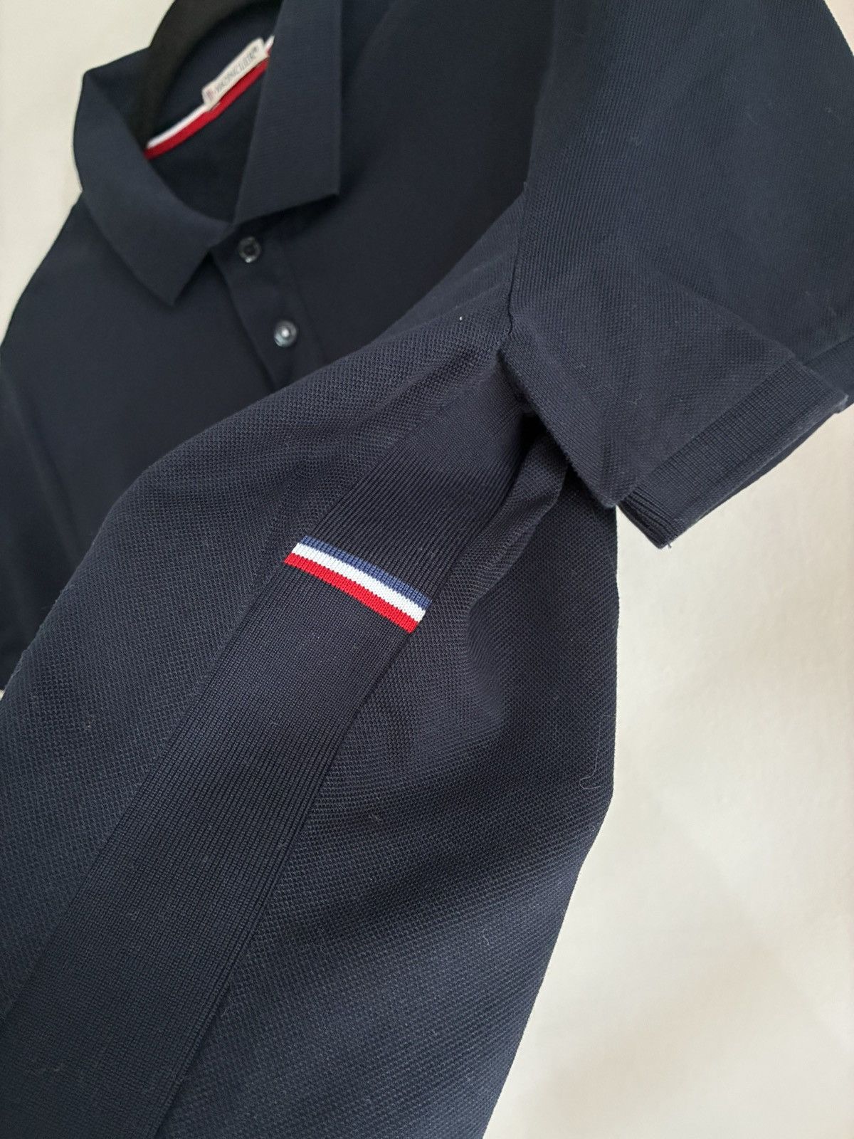 Moncler Moncler Polo T-shirt luxury Italy designer slim fit Size US M / EU 48-50 / 2 - 8 Thumbnail