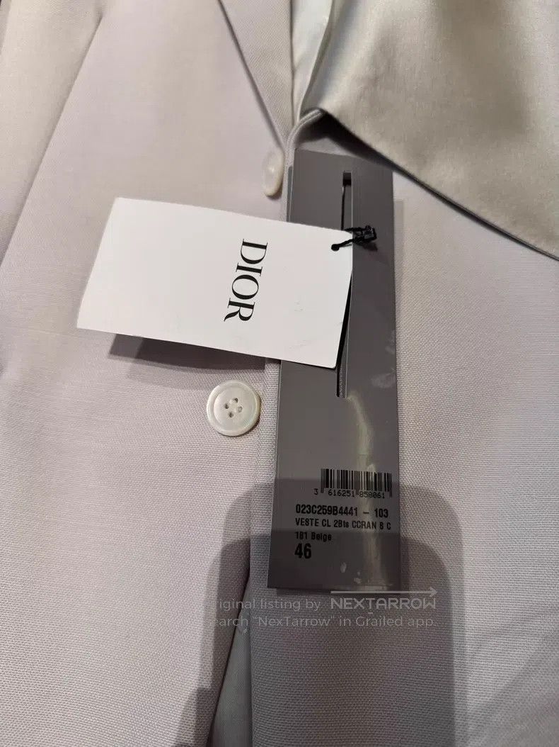 Dior Dior Satin Suit Jacket i Size US S / EU 44-46 / 1 - 4 Thumbnail