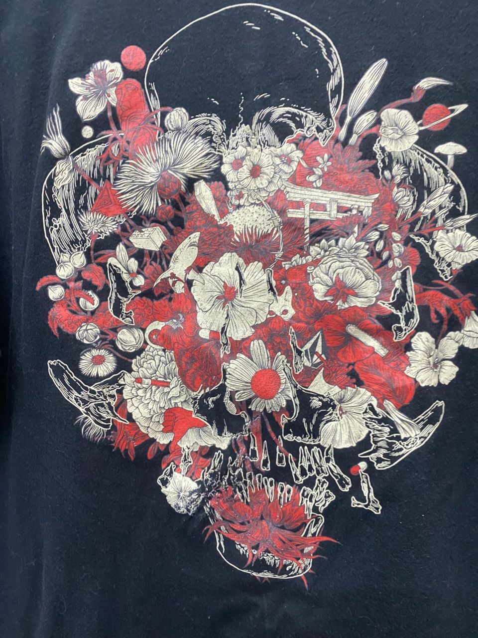 Volcom Vintage Volcom Skulls Streetwear Tshirt Size US M / EU 48-50 / 2 - 5 Thumbnail