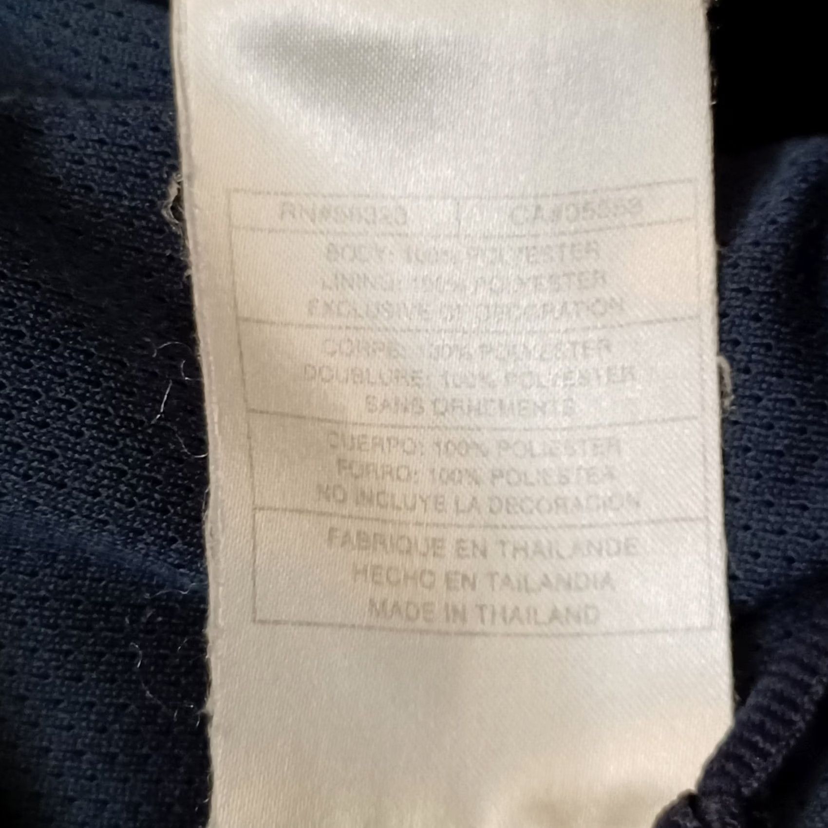 Nike VINTAGE Nike Mens Shorts XL Blue Gray Logo Satin Athletic Basketball Y2K Size US 36 / EU 52 - 6 Thumbnail