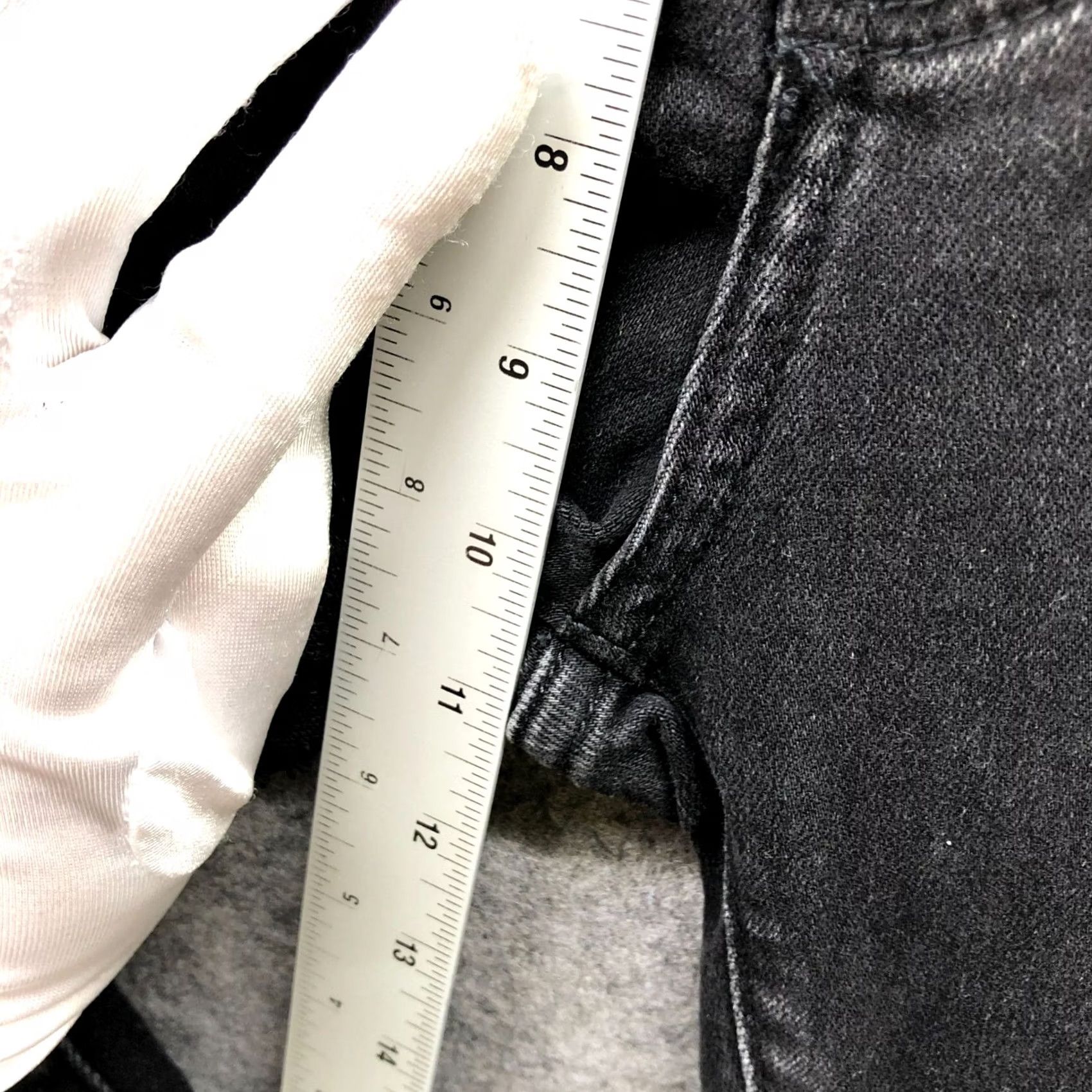 Abercrombie & Fitch Abercrombie & Fitch Super Skinny Ankle High Rise Jean Womens 0/25 Black Size 25" / US 0 / IT 36 - 7 Thumbnail