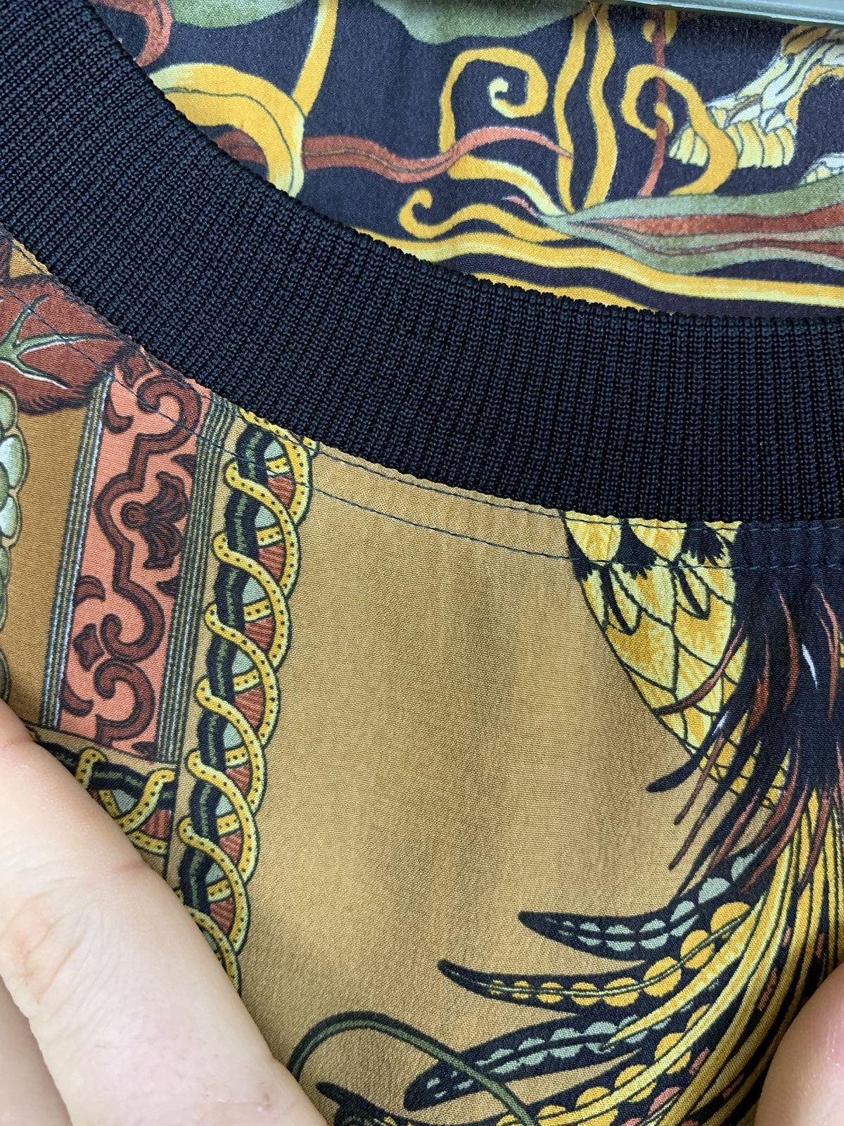 Salvatore Ferragamo × Vintage Vintage Salvatore Ferragamo Silk Blouse Size ONE SIZE - 6 Thumbnail