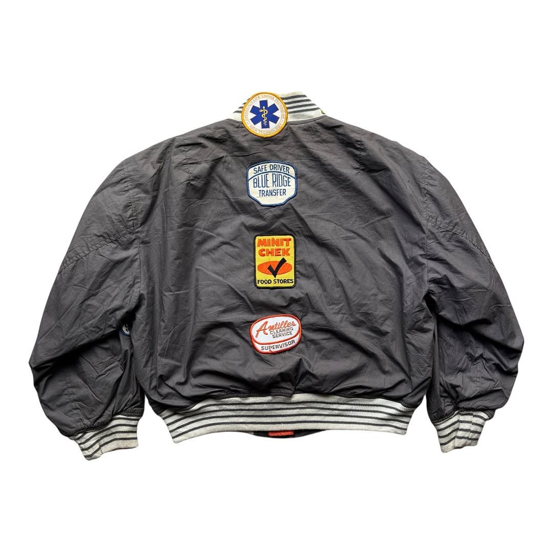 Vintage Vintage dog house distressed bomber jacket Size US L / EU 52-54 / 3 - 4 Thumbnail