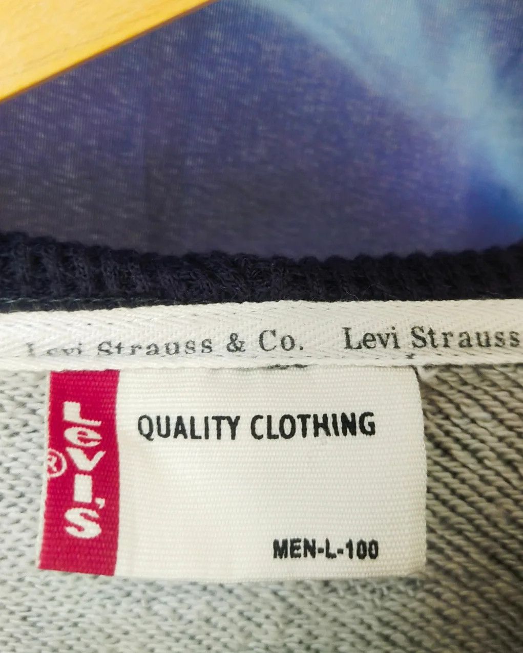 Levi's Vintage Clothing 2000s Levi’s Jeans Sleeveless Zip Hoodie Grey Size US M / EU 48-50 / 2 - 6 Thumbnail