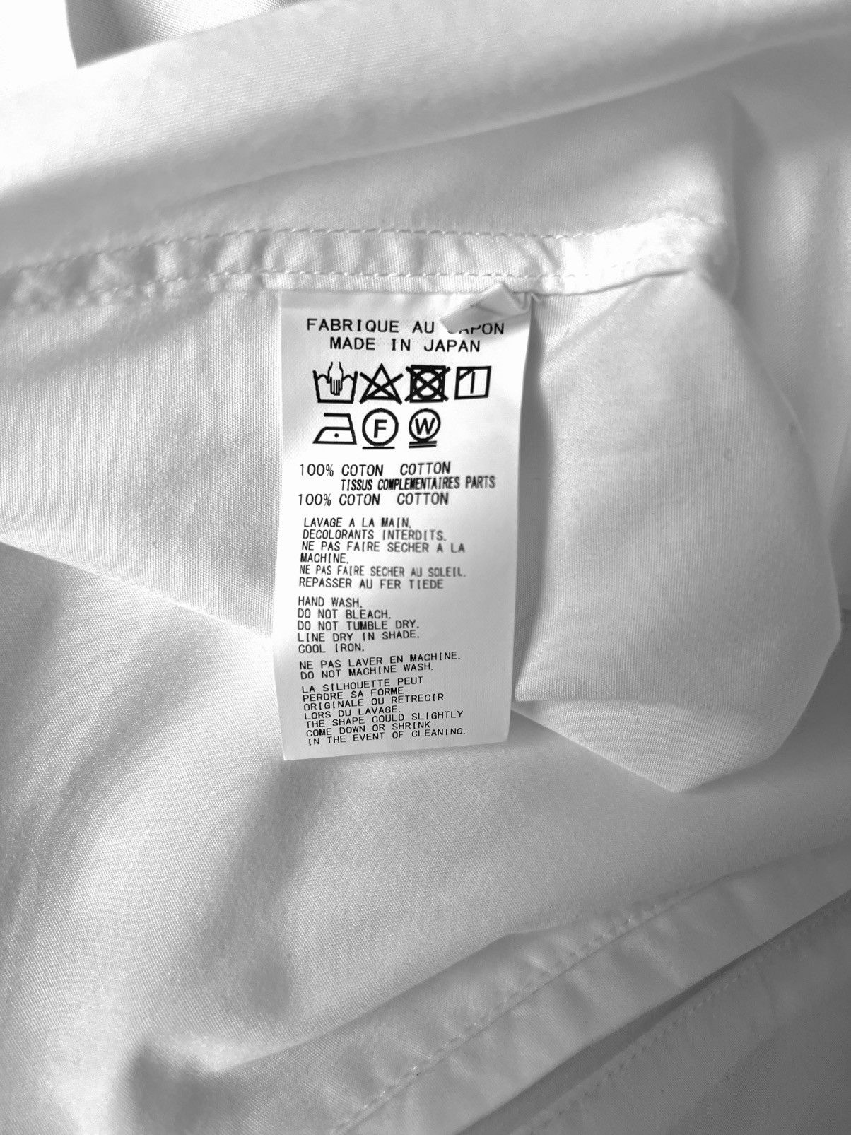 Yohji Yamamoto Yohji Yamamoto Pour Homme - POCKET BLOUSE STAND COLLAR SHIRT Size US M / EU 48-50 / 2 - 6 Thumbnail