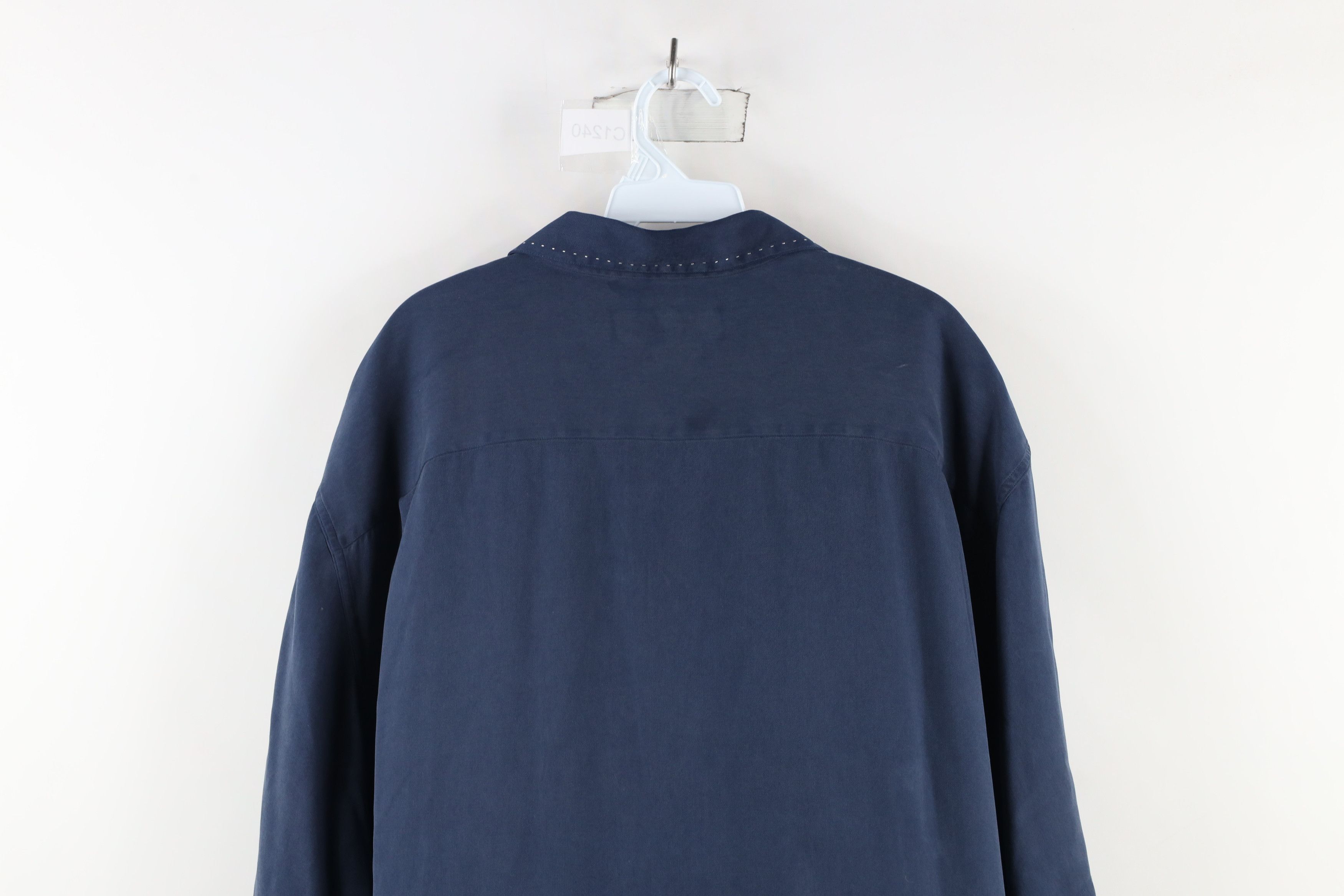 Nat Nast × Vintage Vintage Nat Nast Luxury Originals Diamond Button Shirt Size US XXL / EU 58 / 5 - 14 Thumbnail
