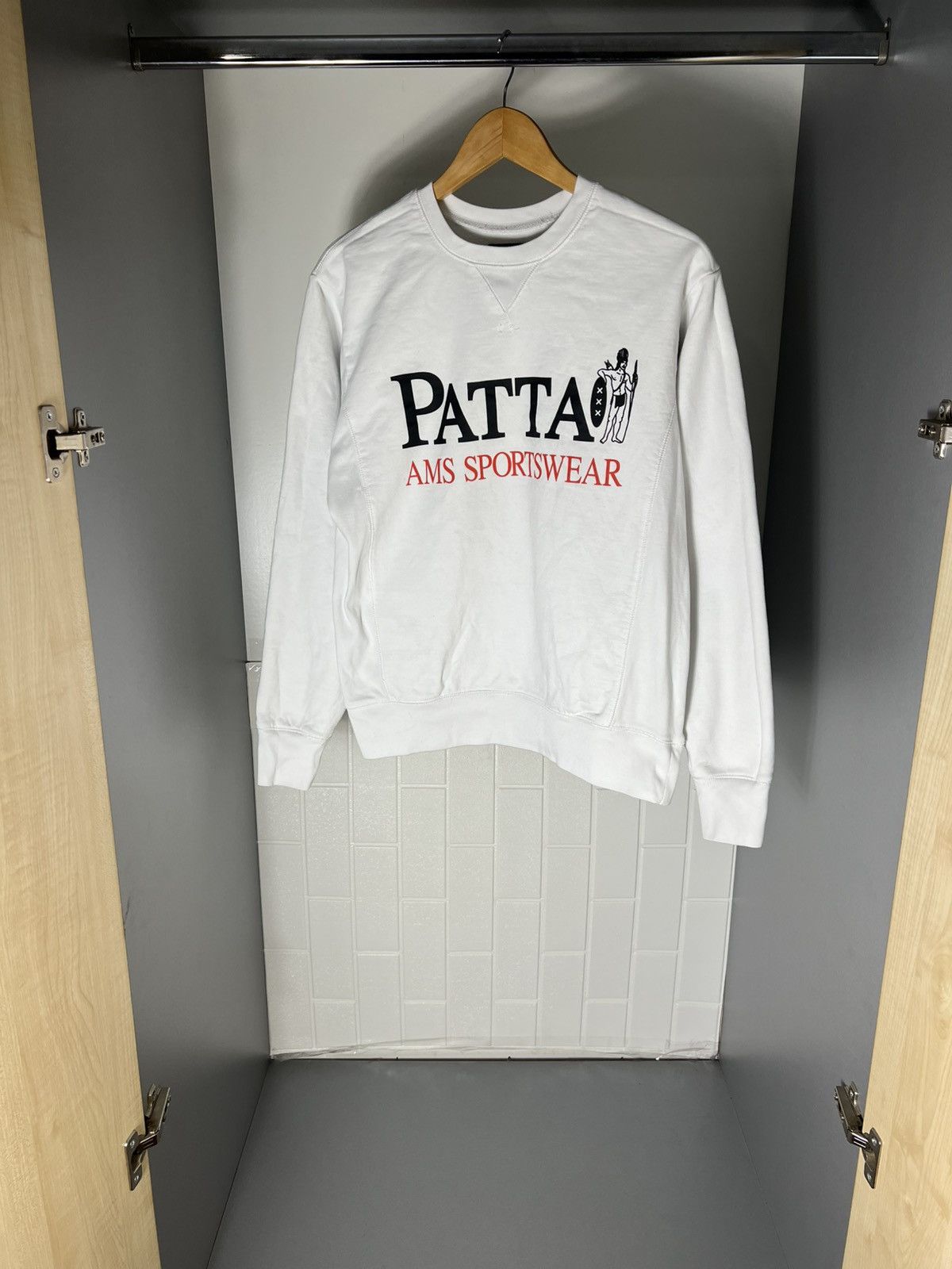 Patta VINTAGE PATTA AMS SPORTSWEAR SWEATSHIRT DESIGNER SK8 Y2K Size US M / EU 48-50 / 2 - 8 Thumbnail