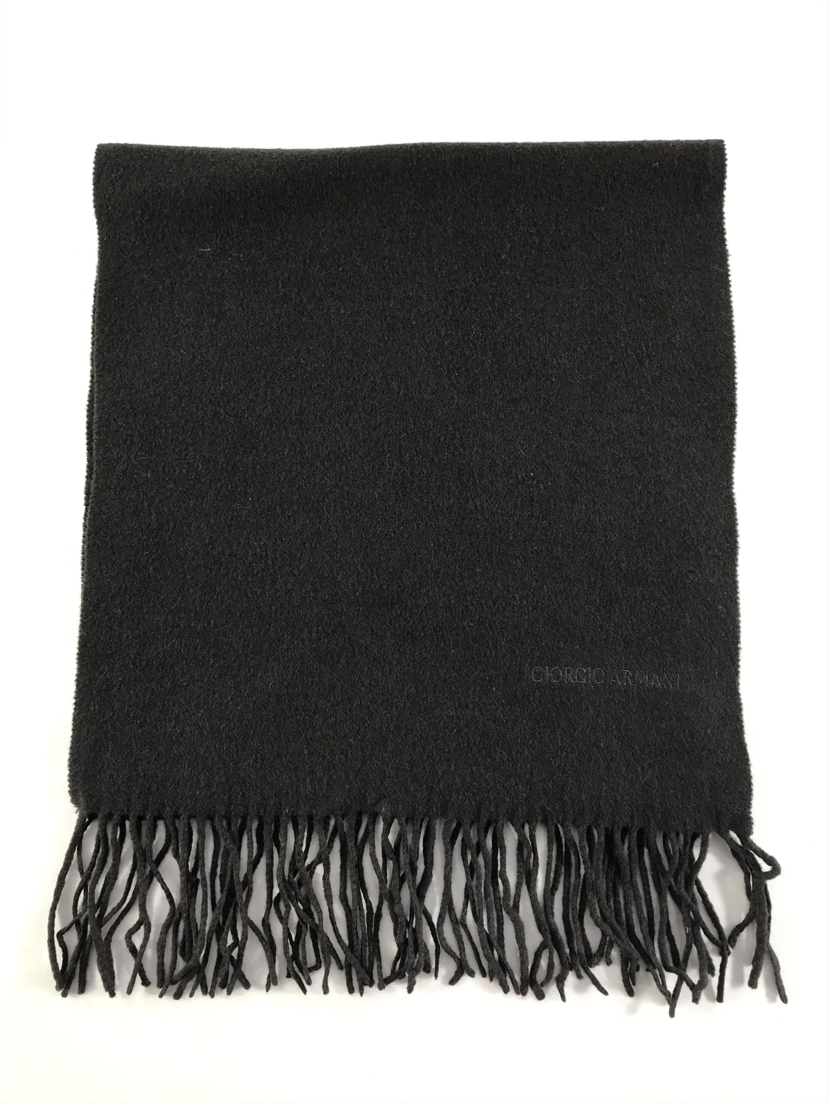 Giorgio Armani × Vintage Giorgio Armani Scarf / Muffler / Neckwear - WW2310 Size ONE SIZE - 2 Thumbnail