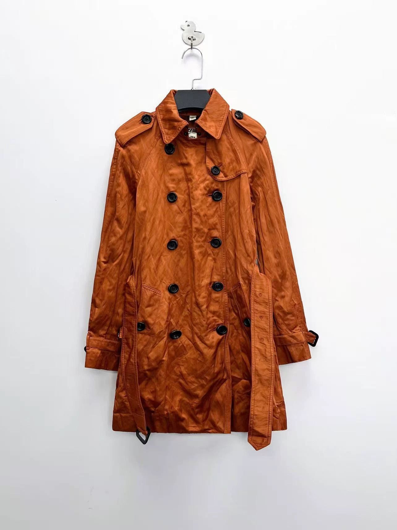 Burberry Burberry Double-Breasted Trench Coat Size US M / EU 48-50 / 2 - 1 Thumbnail
