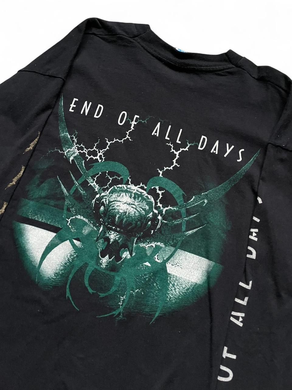 Band Tees 1990s rare screen stars rage end of all days t shirt Size US XL / EU 56 / 4 - 8 Thumbnail