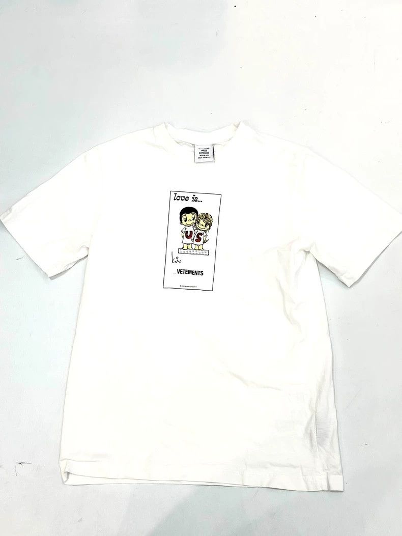 Vetements Vetements Cartoon Couple Portrait Short Sleeve Size US XS / EU 42 / 0 - 1 Thumbnail
