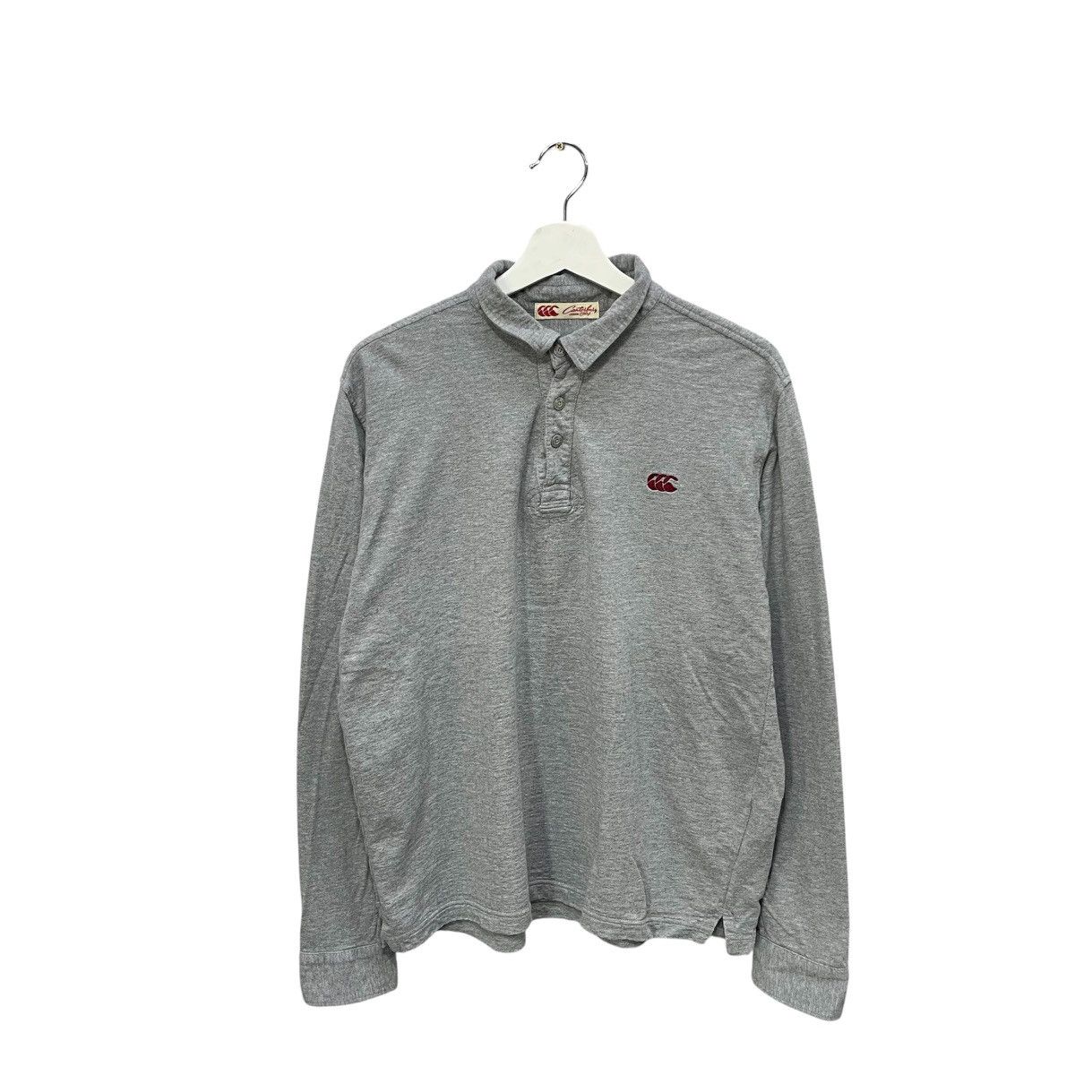 Canterbury of New Zealand Vintage 90s canterbury sweatshirt collar logo embroidery Size M / US 6-8 / IT 42-44 - 1 Thumbnail