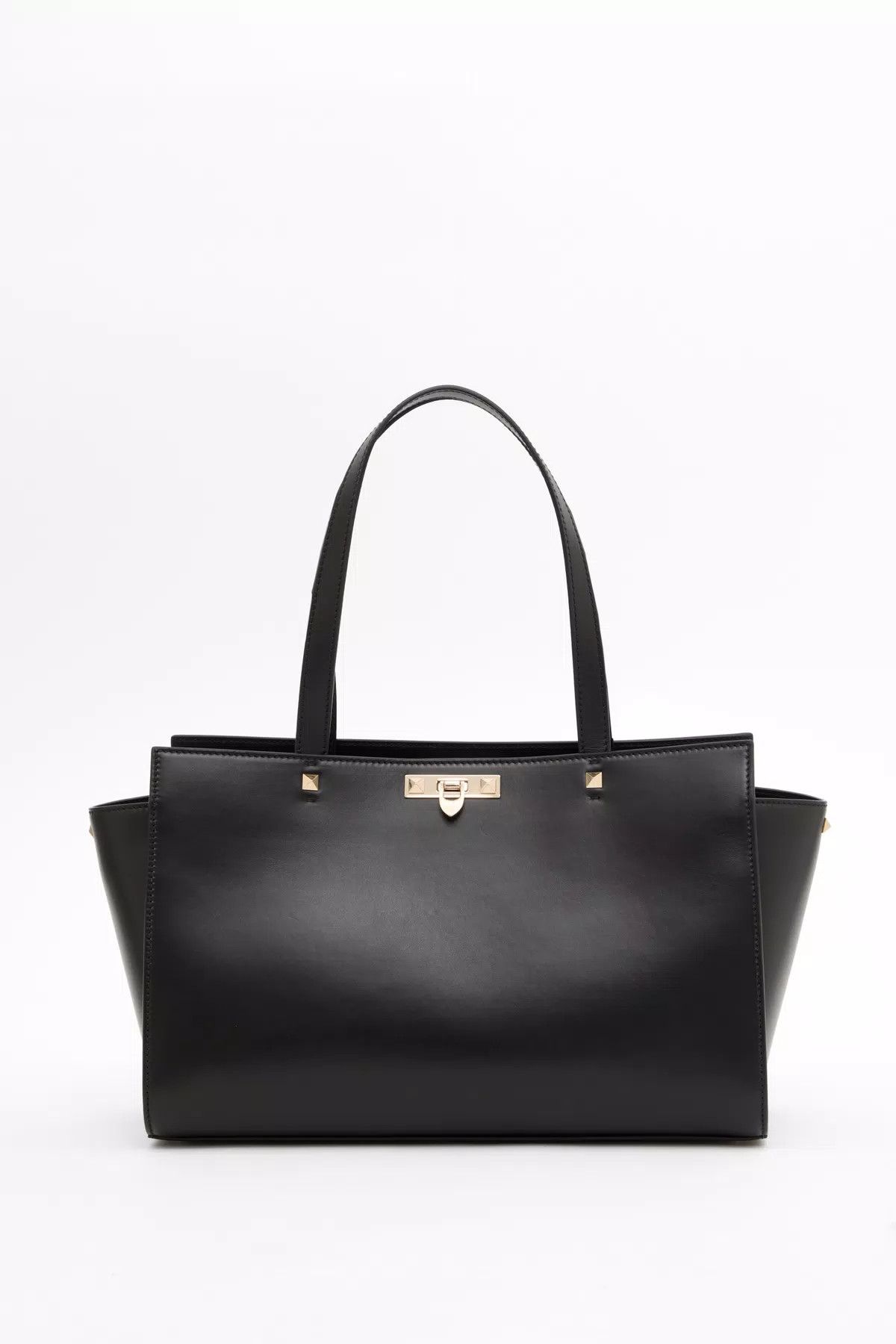 Valentino o1s1wg111125 Size: OS / Rockstud Fierce Large Calfskin Bag Size ONE SIZE - 1 Thumbnail