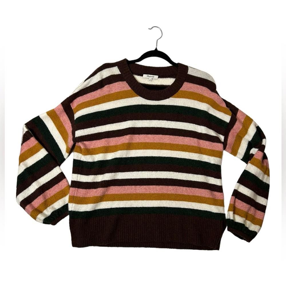 Madewell Madewell l Payton Sweater Balloon Sleeve Coziest Yarn Medium Size M / US 6-8 / IT 42-44 - 2 Thumbnail