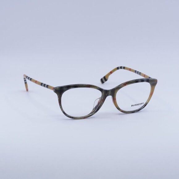 Burberry Burberry BE2389F 4087 Eyeglasses Vintage 52mm Cat Eye Frame Size ONE SIZE - 1 Thumbnail
