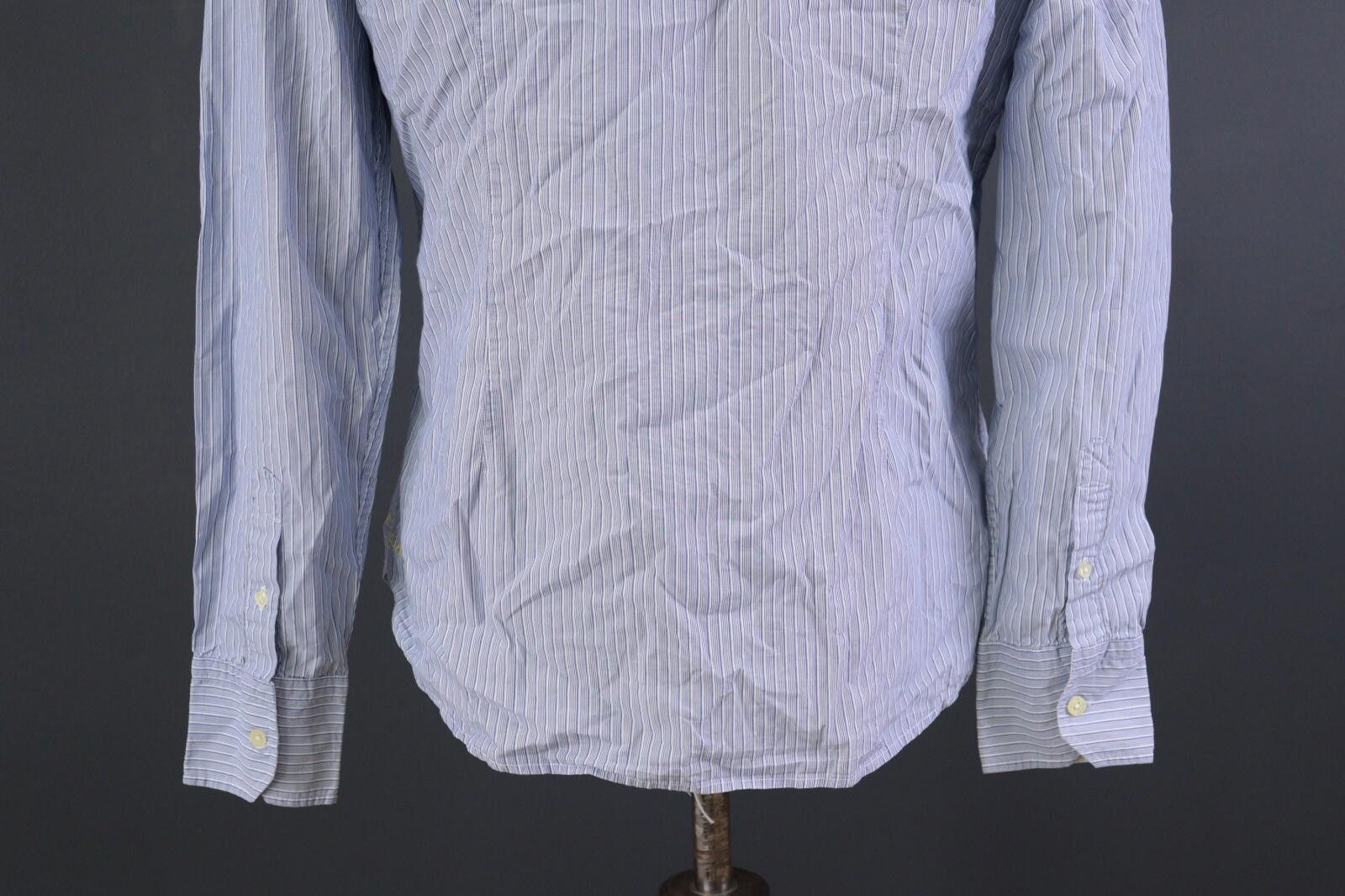 La Martina La Martina Argentina Blue Stripe Dress Shirt Size L Size US L / EU 52-54 / 3 - 9 Thumbnail