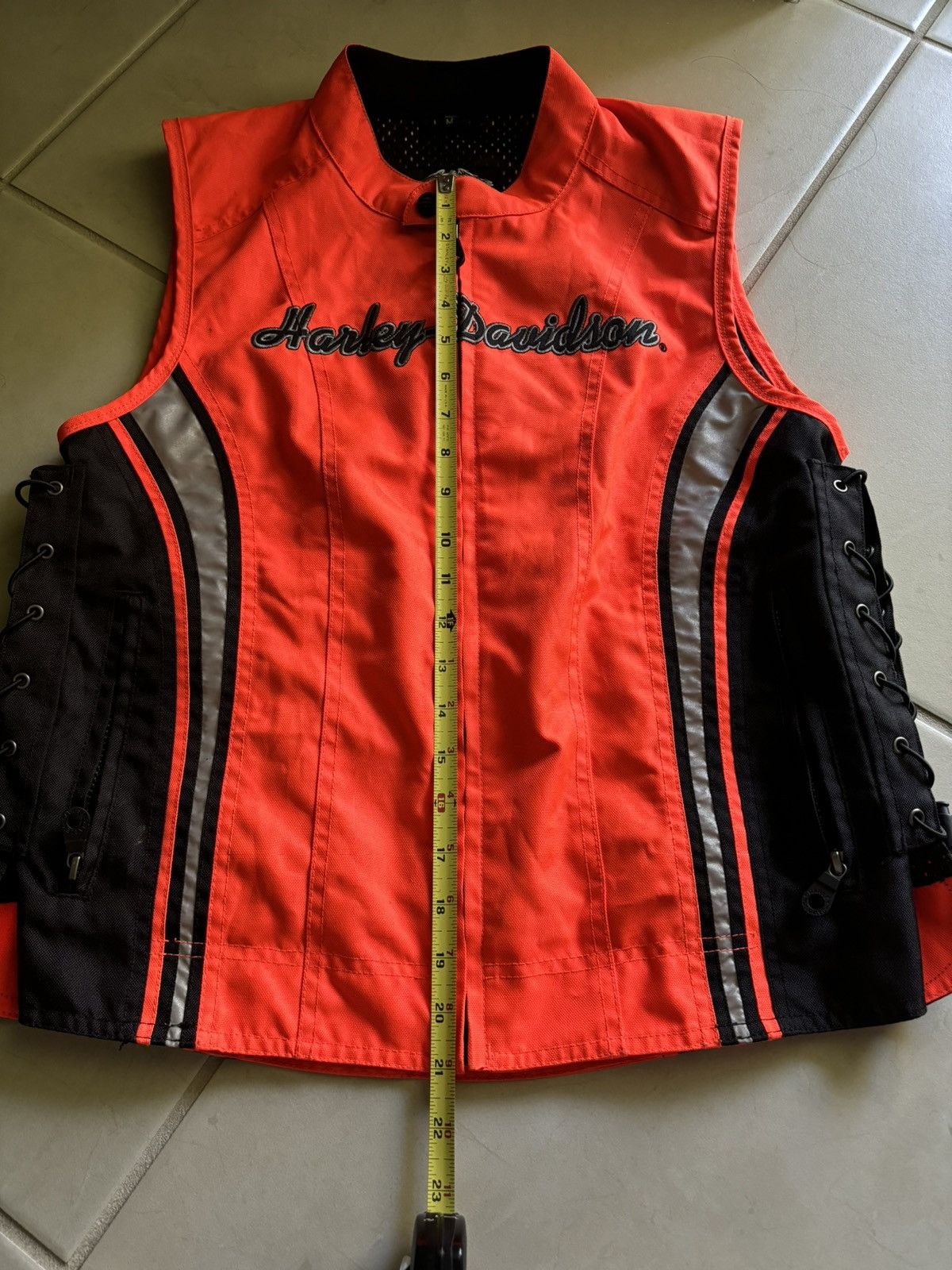 Harley Davidson Harley Davidson medium vest orange with black Size M / US 6-8 / IT 42-44 - 10 Thumbnail