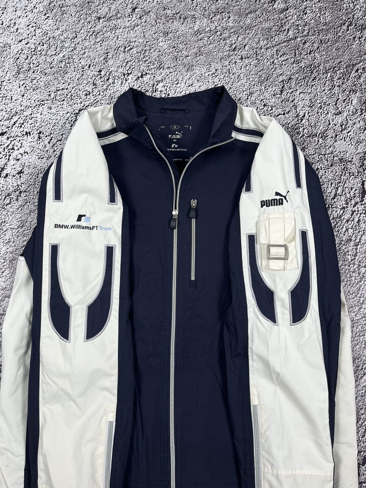 BMW Vintage Y2K Puma BMW Formula 1 Williams team racing jacket Size US XL / EU 56 / 4 - 2 Thumbnail