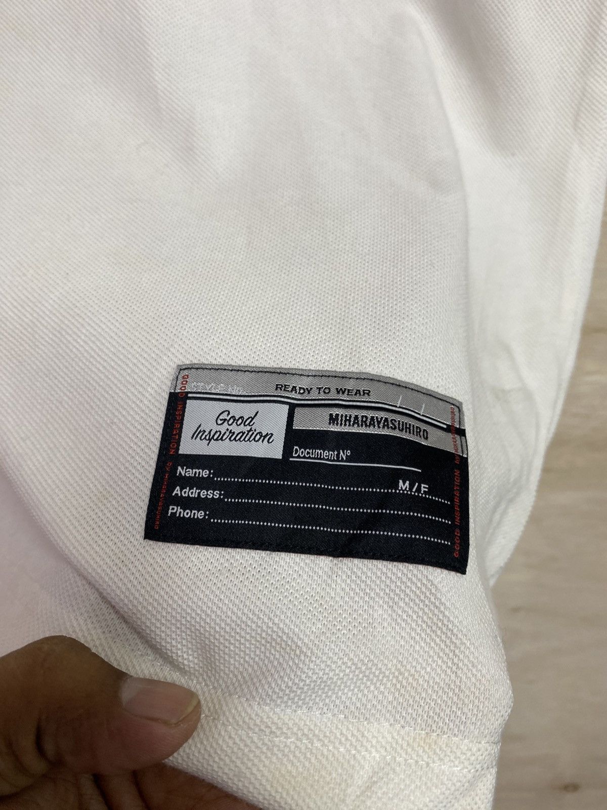 Maison MIHARA YASUHIRO MIHARAYASUHIRO tshirt knitwear Size US L / EU 52-54 / 3 - 7 Thumbnail