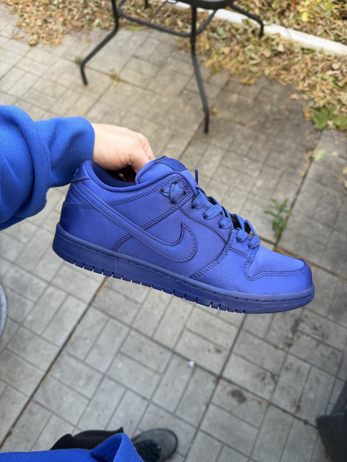 Nike Nike Dunk SB Low NBA Deep Royal Blue Satin Size US 8 / EU 41 - 11 Thumbnail