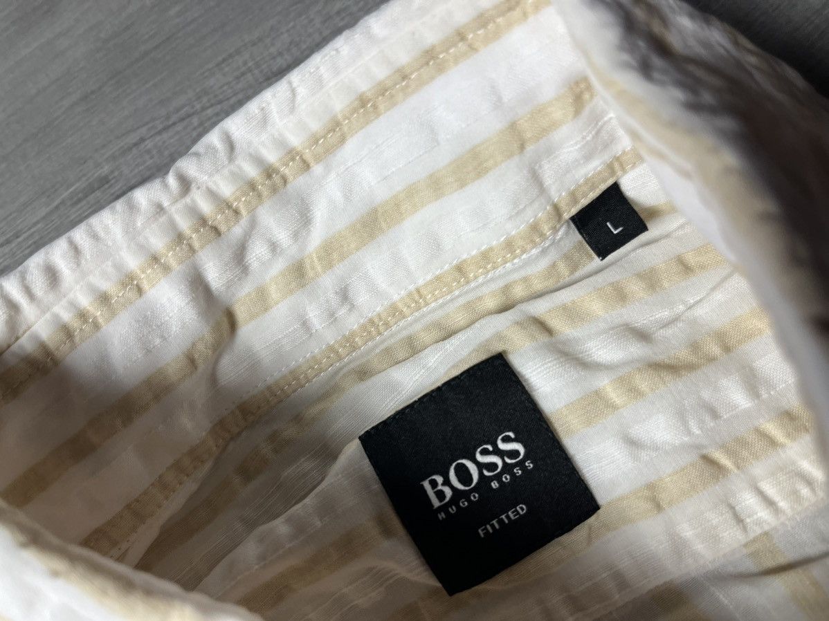 Hugo Boss Hugo boss shirt classic 3D size Large Size US L / EU 52-54 / 3 - 4 Thumbnail