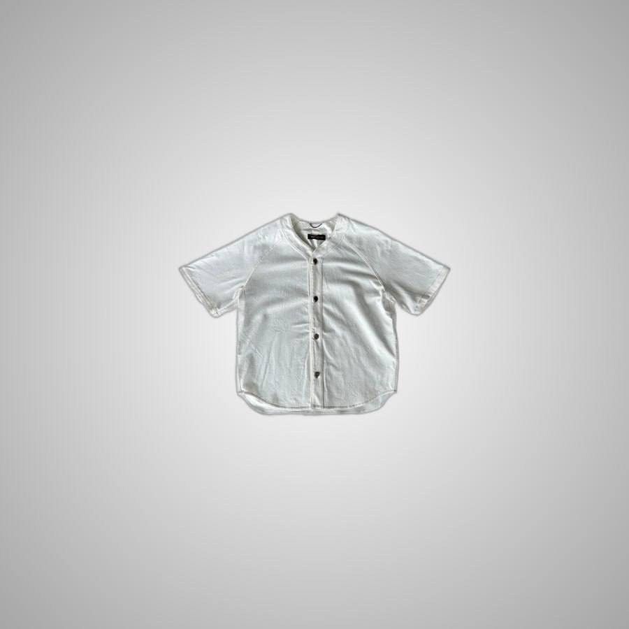 Louis Vuitton LOUIS VUITTON WHITE MONOGRAM BASEBALL JERSEY Size US XXL / EU 58 / 5 - 1 Thumbnail