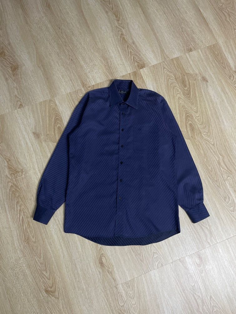 Balenciaga Vintage Balenciaga collar shirt Size US L / EU 52-54 / 3 - 1 Thumbnail