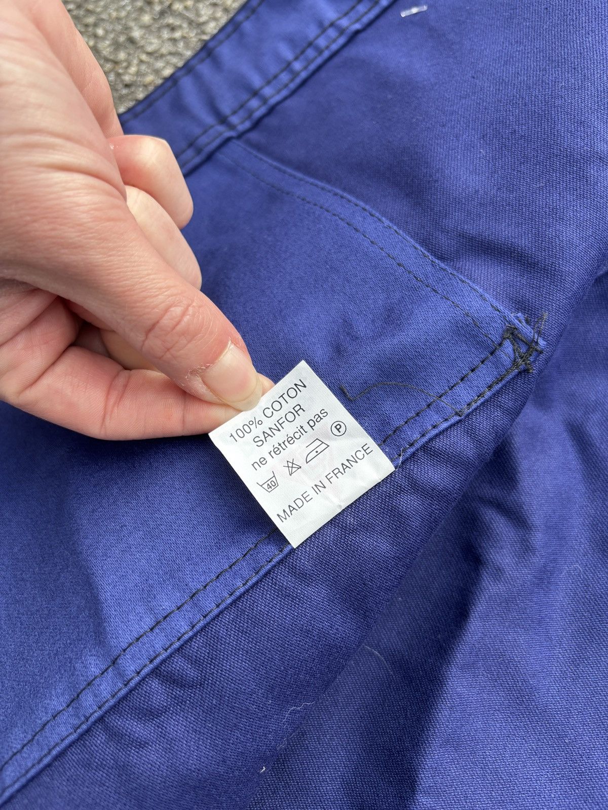 Vintage Vintage 1980s Dubure & Deverchère Moleskin Chore Jacket Size US L / EU 52-54 / 3 - 12 Thumbnail