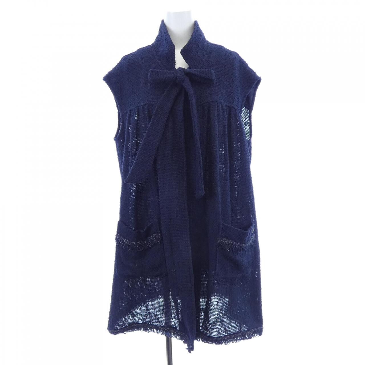 Chanel Chanel Chanel Vest Textile Tops P40472V25563 DUTY FREE for USA Size ONE SIZE - 1 Thumbnail