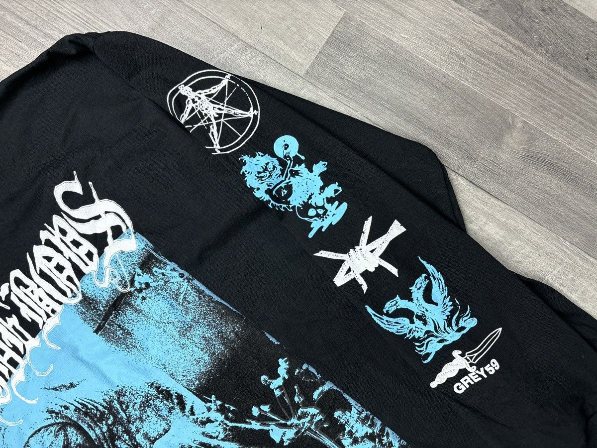 Fuck The Population × G59 Records Grey Day 2024 G59 $uicideboy$ Long Sleeve Medium Size US M / EU 48-50 / 2 - 3 Thumbnail