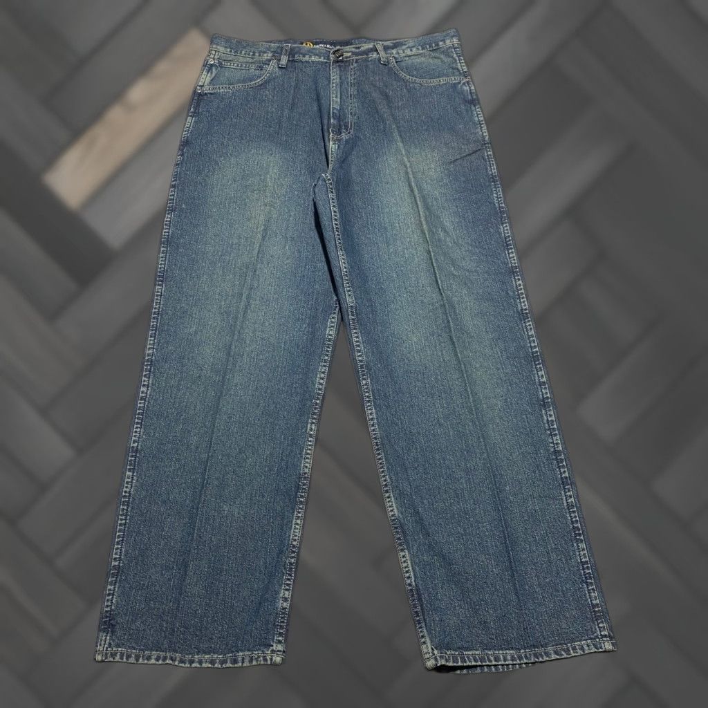 Nautica Nautica Jeans Company Men 38×30 Blue Denim Wide-Leg Jeans Size US 38 / EU 54 - 1 Thumbnail