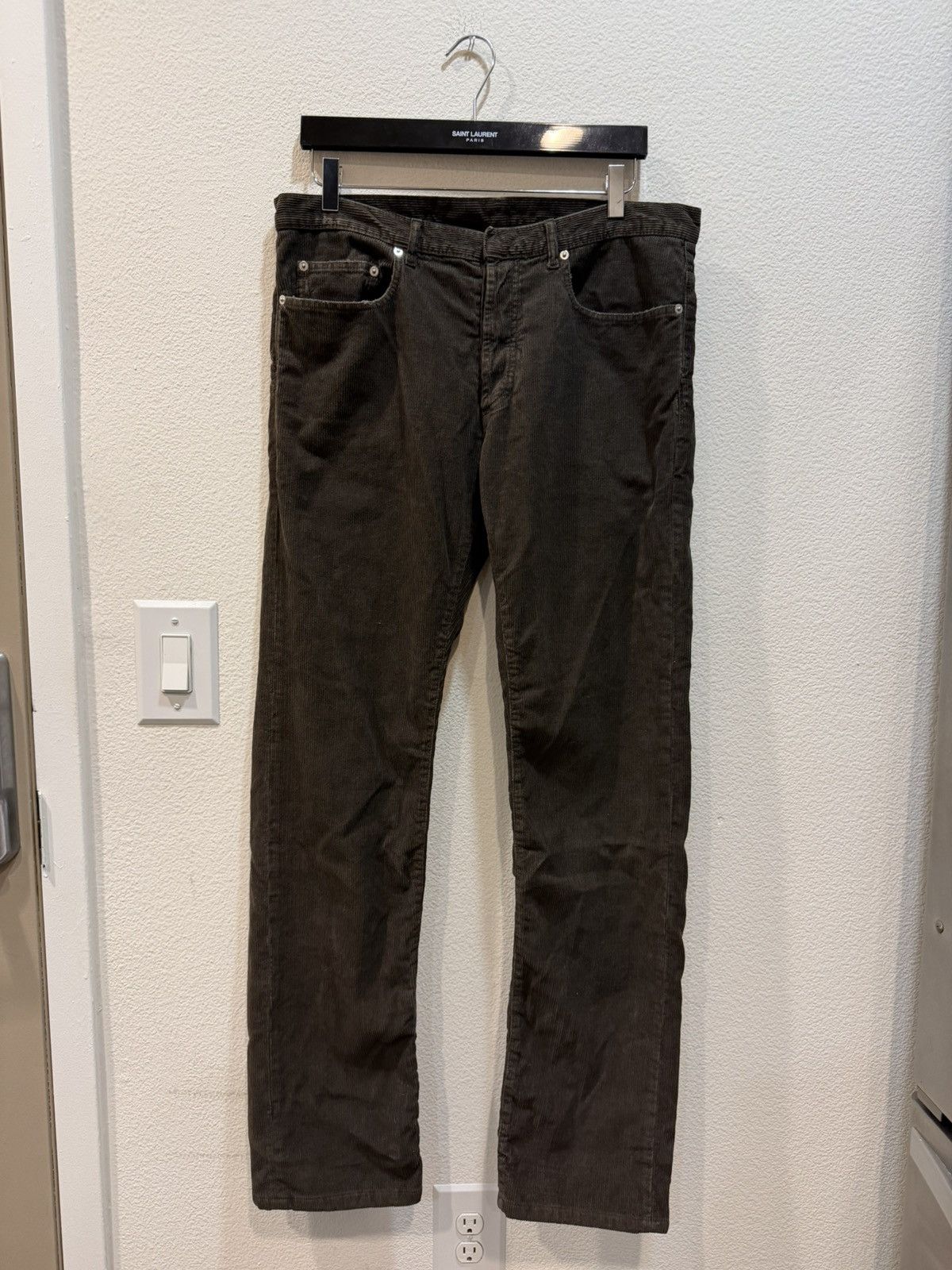 Dior AW05 Bootcut Corduroy Pants 33 Size US 34 / EU 50 - 1 Thumbnail