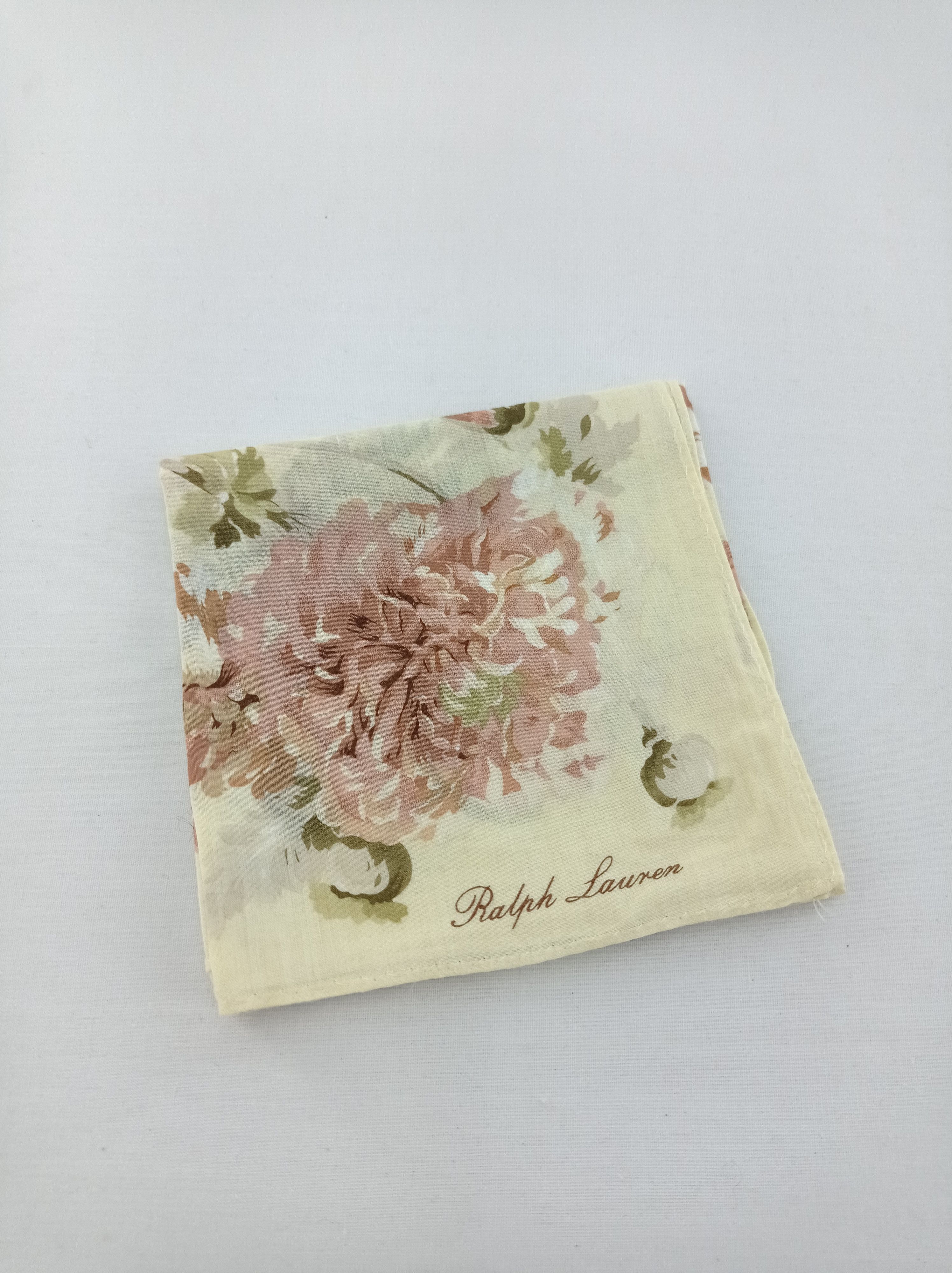 Ralph Lauren Ralph Lauren Floral Handkerchief / Neckwear / Bandana Size ONE SIZE - 2 Thumbnail