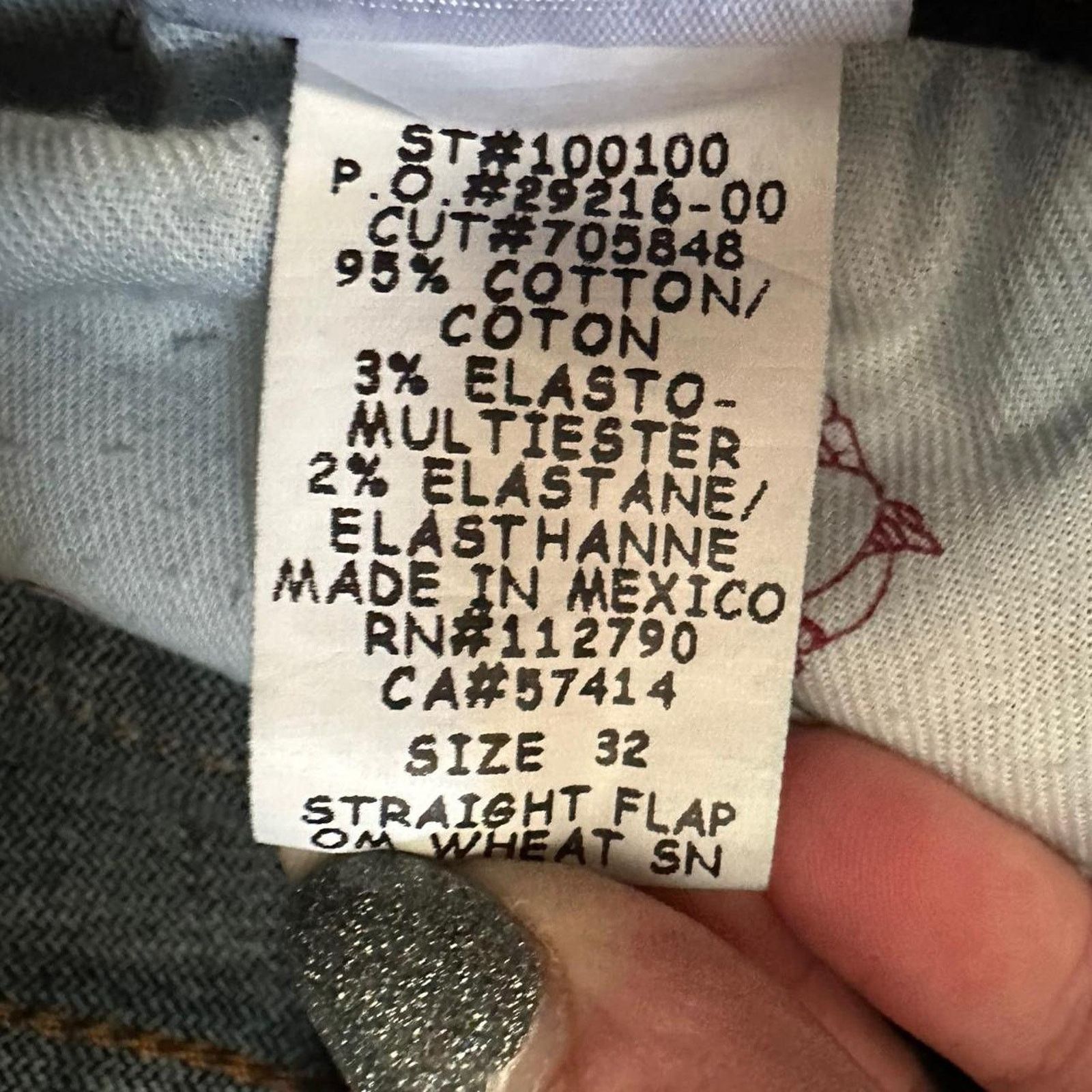 True Religion True Religion Flap Pocket Straight Relaxed Fit Jeans size 32 Size US 32 / EU 48 - 5 Thumbnail