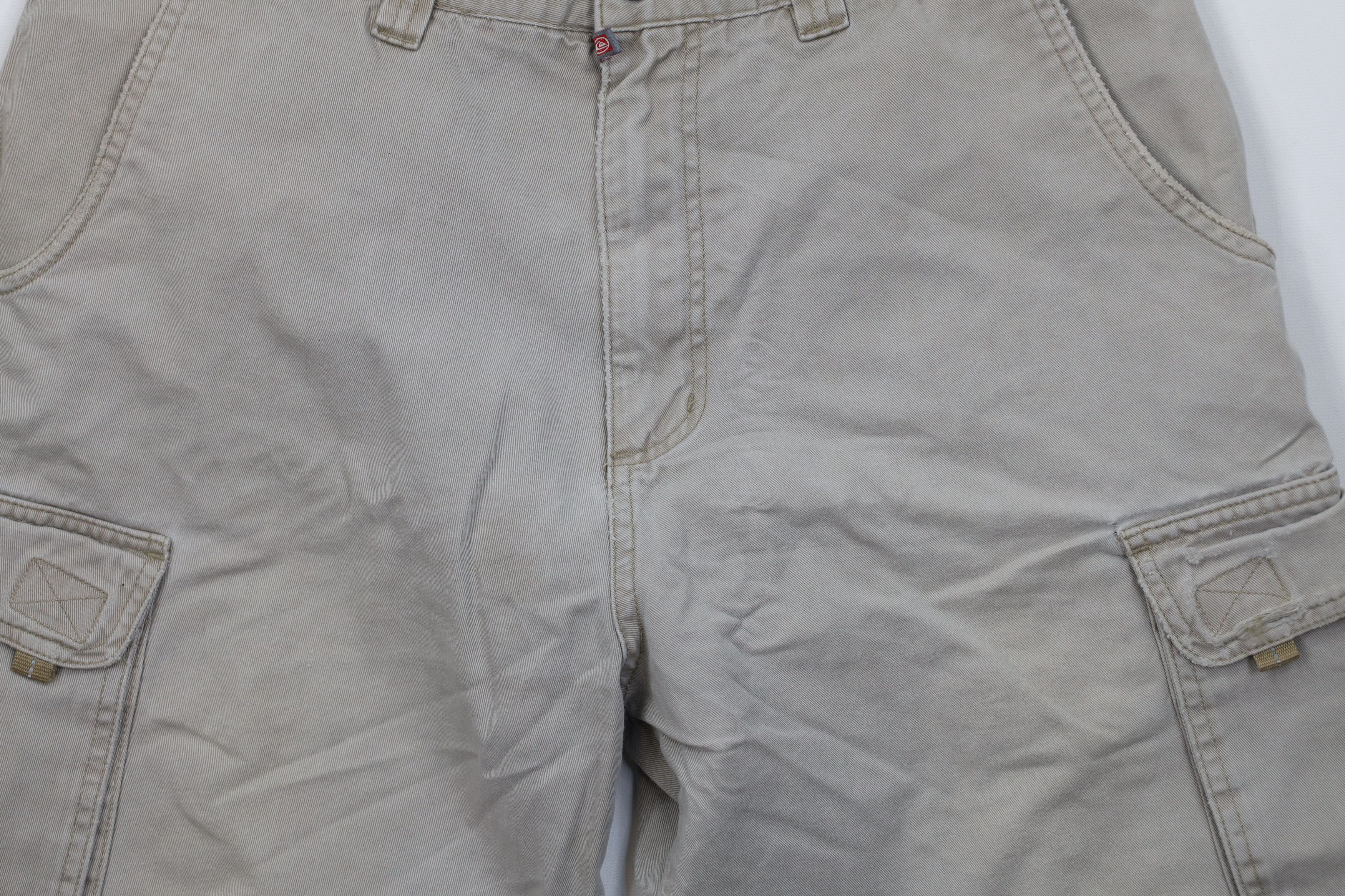 Quiksilver Vintage 90s Y2K Quiksilver Surfing Relaxed Fit Cargo Shorts Size US 32 / EU 48 - 3 Thumbnail