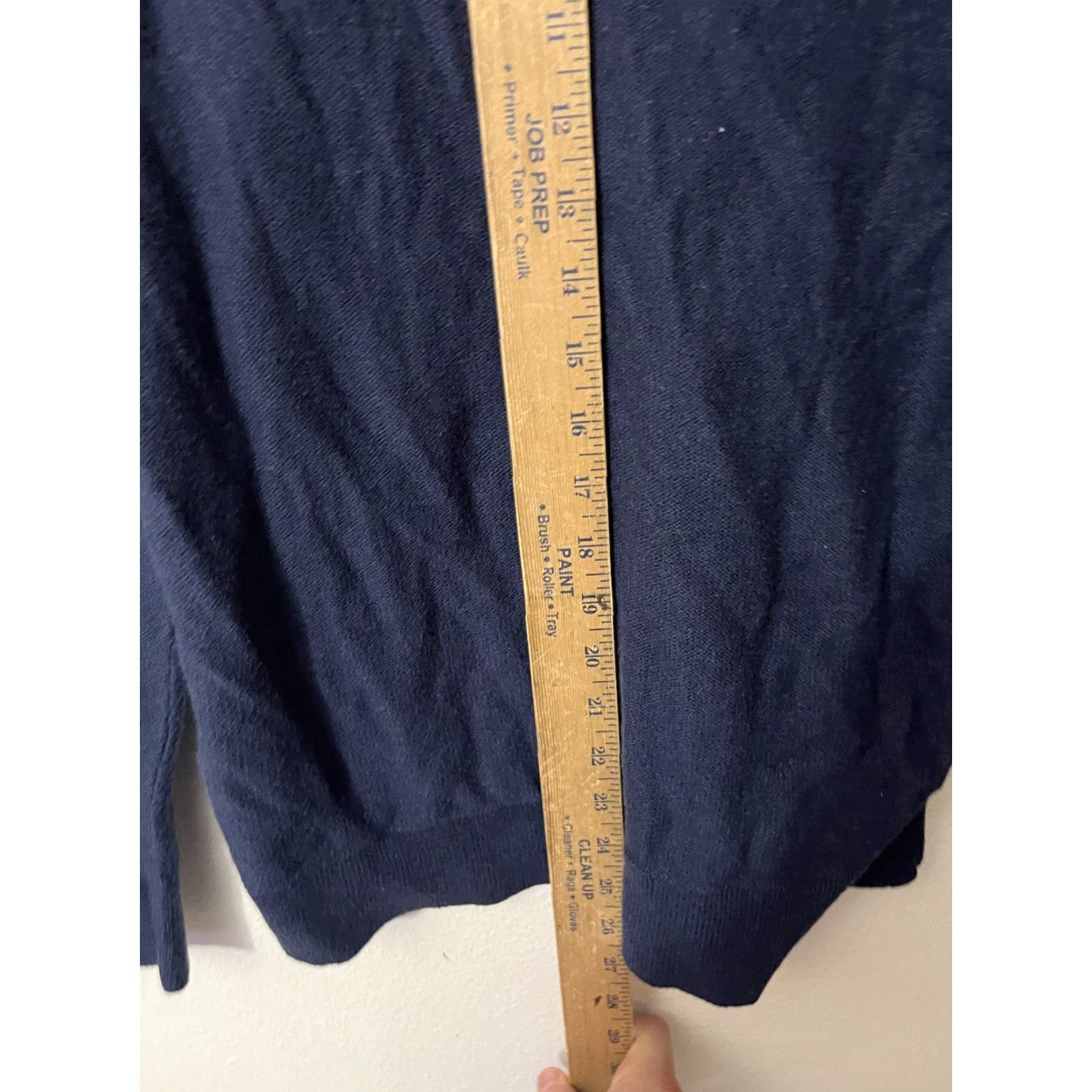 Lucky Brand Lucky Brand Polo Sweater Adult Med Navy Nylon Cashmere Blend Knit Pullover Men Size US M / EU 48-50 / 2 - 5 Thumbnail