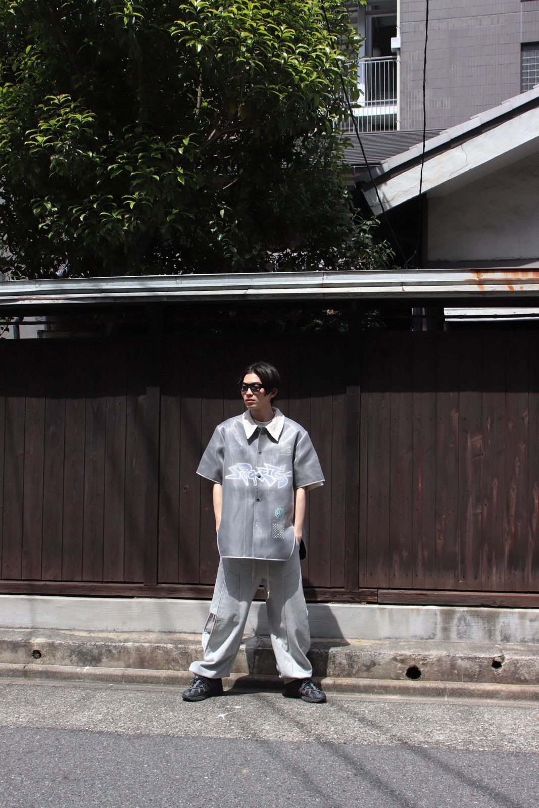 NAMESAKE NAMESAKE EUPHORIC BLACK BILL WARM UP LAYERED SHIRT Black Size US L / EU 52-54 / 3 - 11 Thumbnail