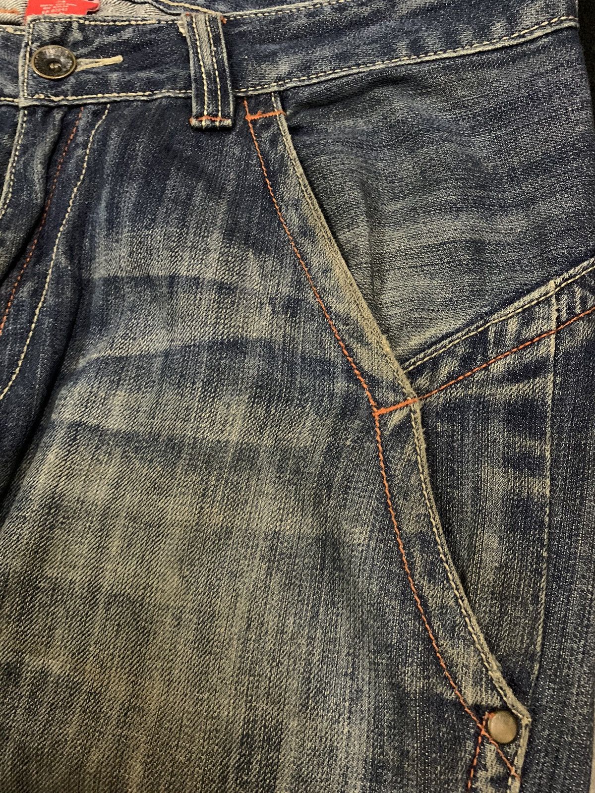 Ecko Unltd. Vintage Ecko Unltd Mud Wash Baggy Distressed Grunge Jeans Size US 34 / EU 50 - 7 Thumbnail
