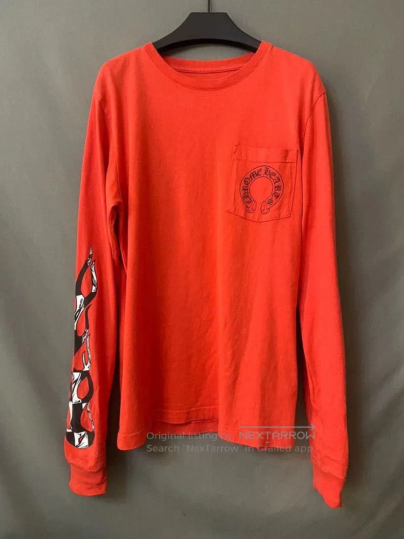 Chrome Hearts Chrome Hearts Matty Boy Orange Build Thermal Long