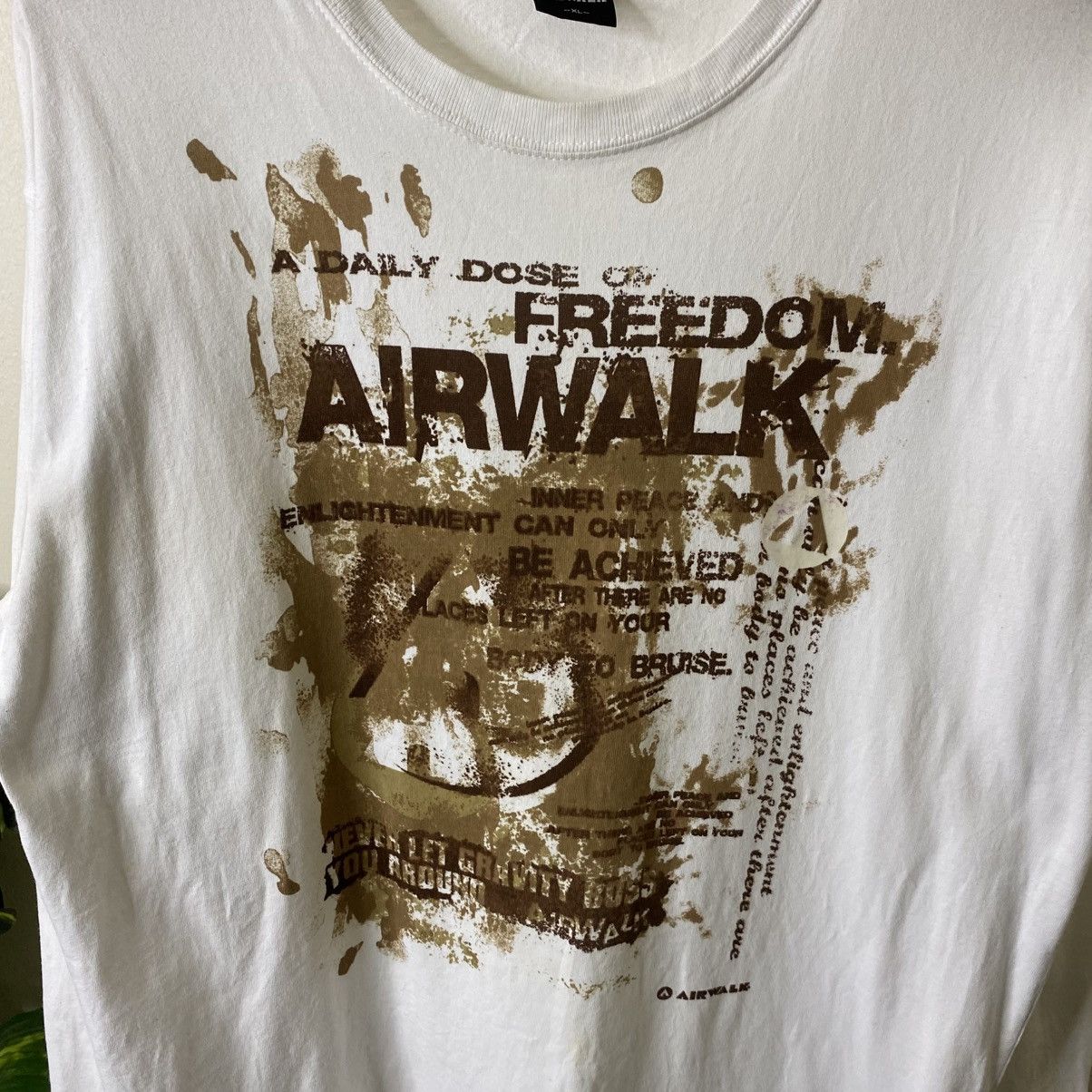 If Six Was Nine Airwalk Seditionaries Wild Poem Cyber Punk LS T Shirt Size US L / EU 52-54 / 3 - 2 Thumbnail
