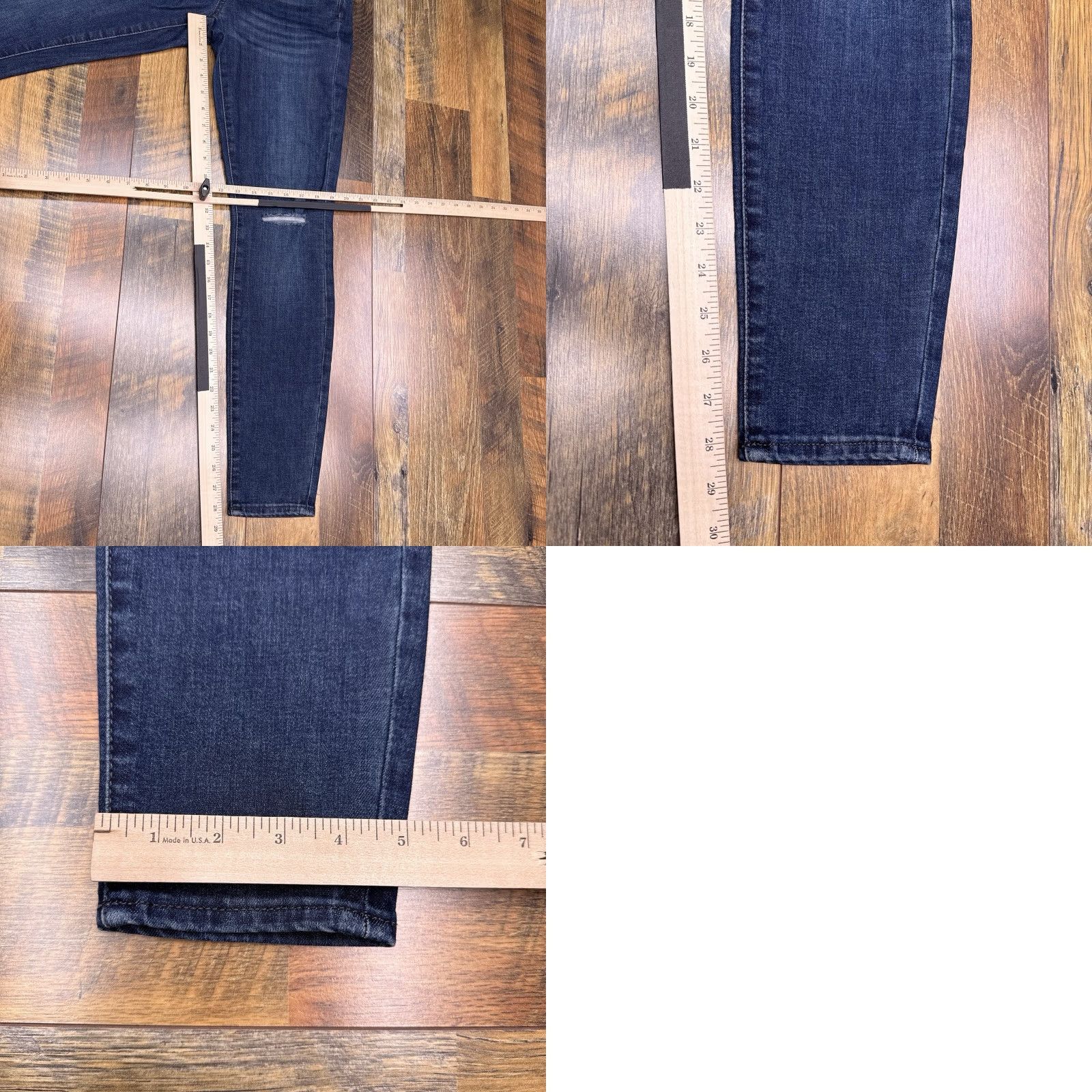 Gap Gap Jeans Womens 26 Slim Skinny Mid Rise Stretch Denim 5-Pocket Blue Vintage No N/A Size 26" / US 2 / IT 38 - 9 Thumbnail