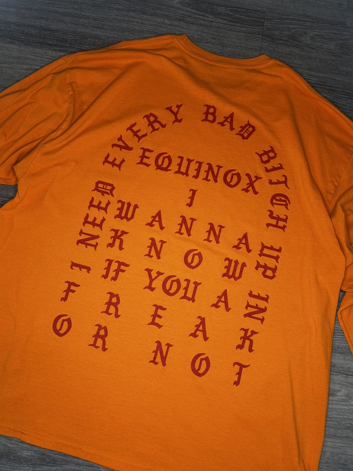 Yeezy Kanye West The Life Of Pablo New York Long sleeve T-shirt Size US XXL / EU 58 / 5 - 5 Thumbnail