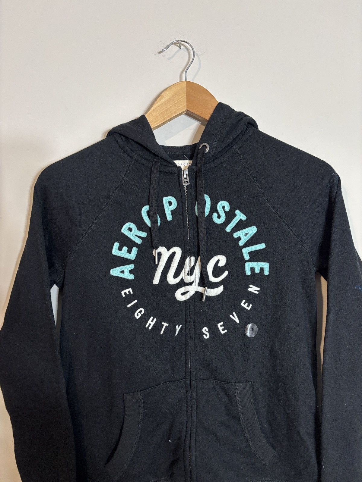 Aeropostale Aeropostale NYC Zip Up Hoodie NWT Size XS / US 0-2 / IT 36-38 - 2 Thumbnail