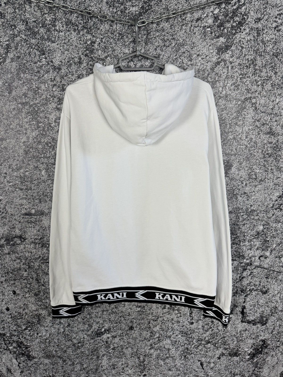 Karl Kani Men’s Karl Kani White Hoodie Streetwear Tape Logo Y2K Size M Size US M / EU 48-50 / 2 - 10 Thumbnail