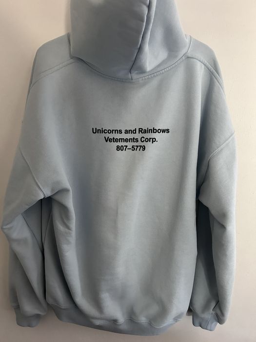 Unicorns and rainbows discount vetements